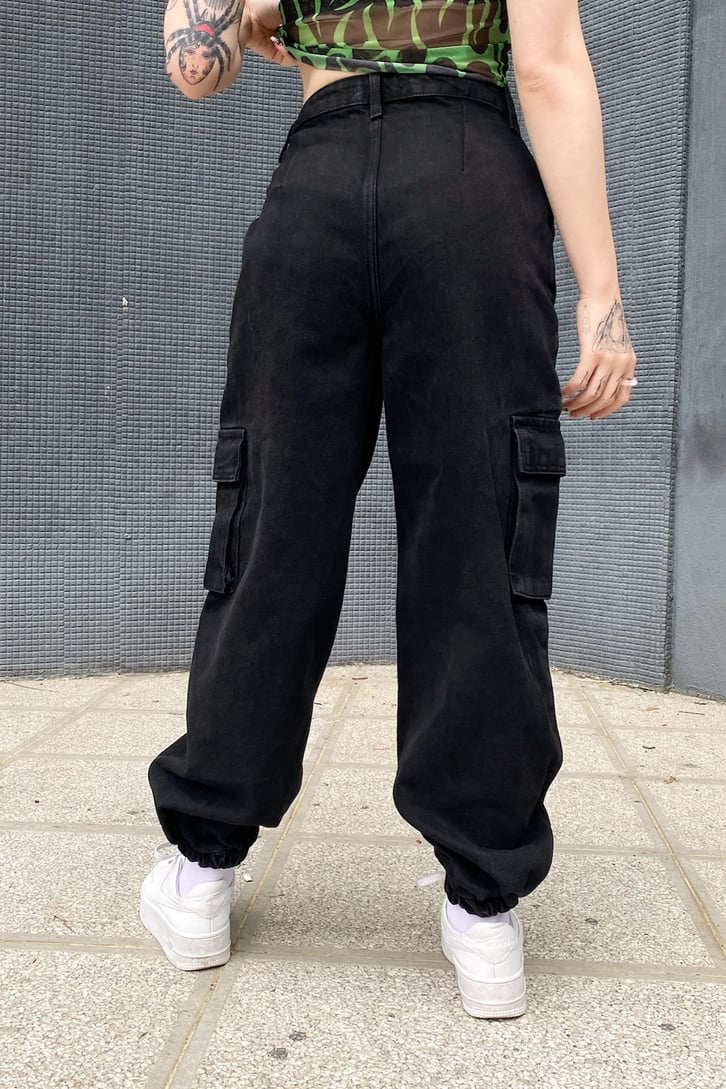 Kargo Cepli Jogger Pantolon