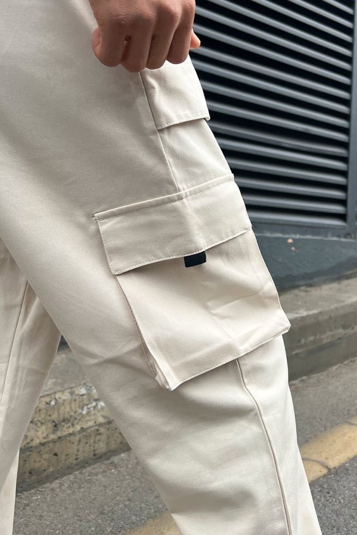 Kargo Cepli Jogger Pantolon