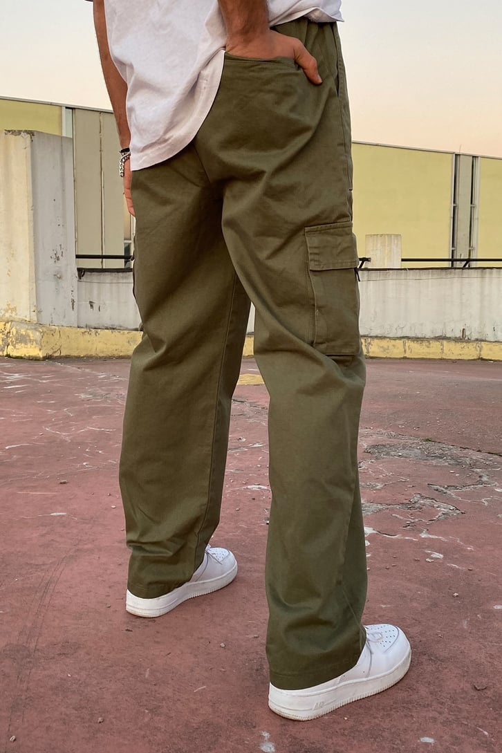 KARGO CEPLİ LOSSE FIT PANTOLON