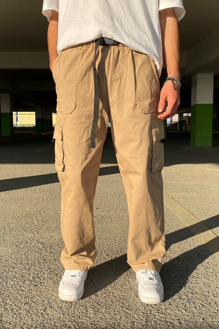 KARGO CEPLİ LOSSE FIT PANTOLON