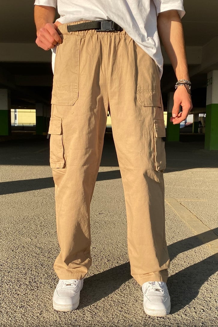 KARGO CEPLİ LOSSE FIT PANTOLON