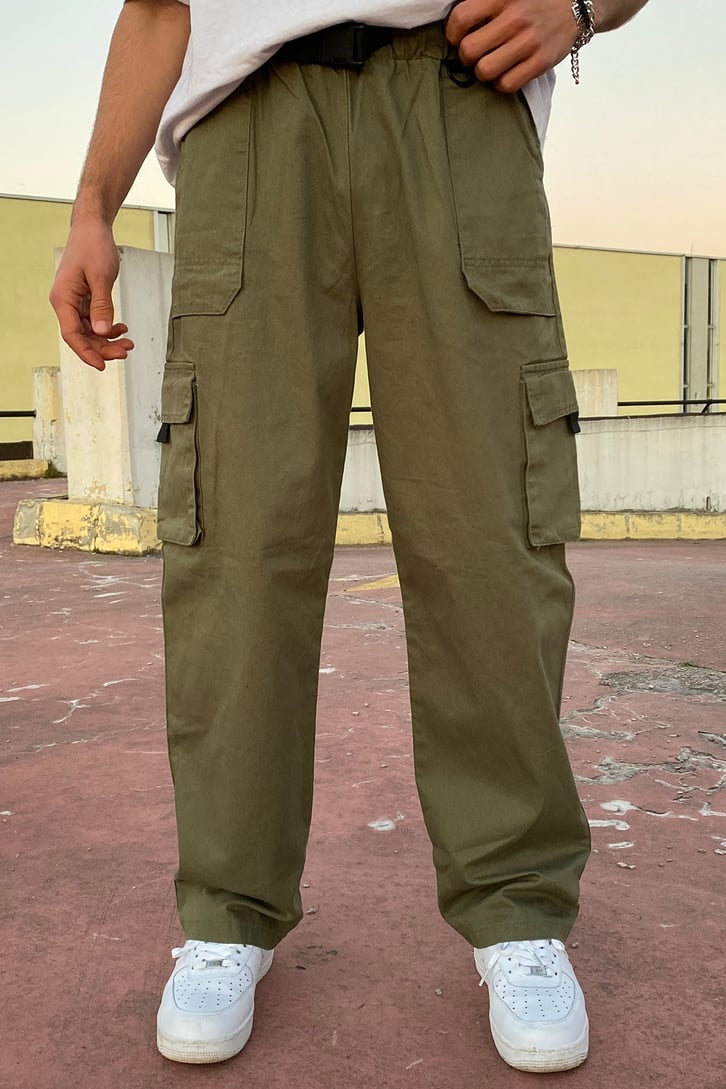 KARGO CEPLİ LOSSE FIT PANTOLON