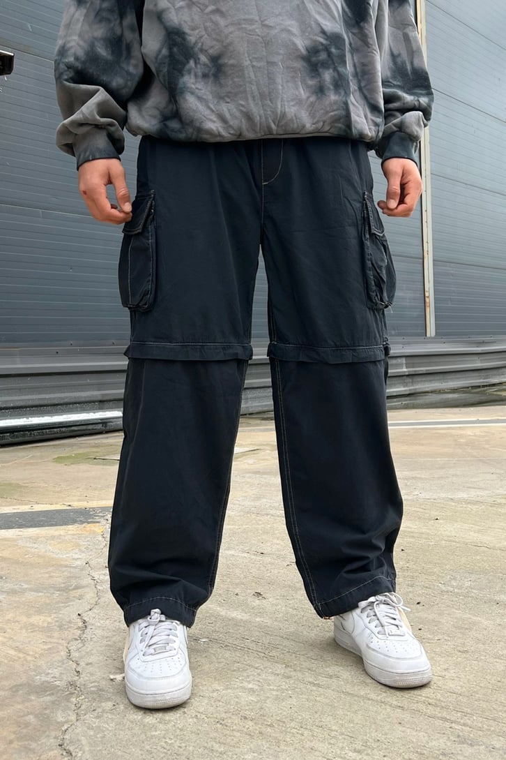 Kargo Cepli Şort + Baggy Pantolon