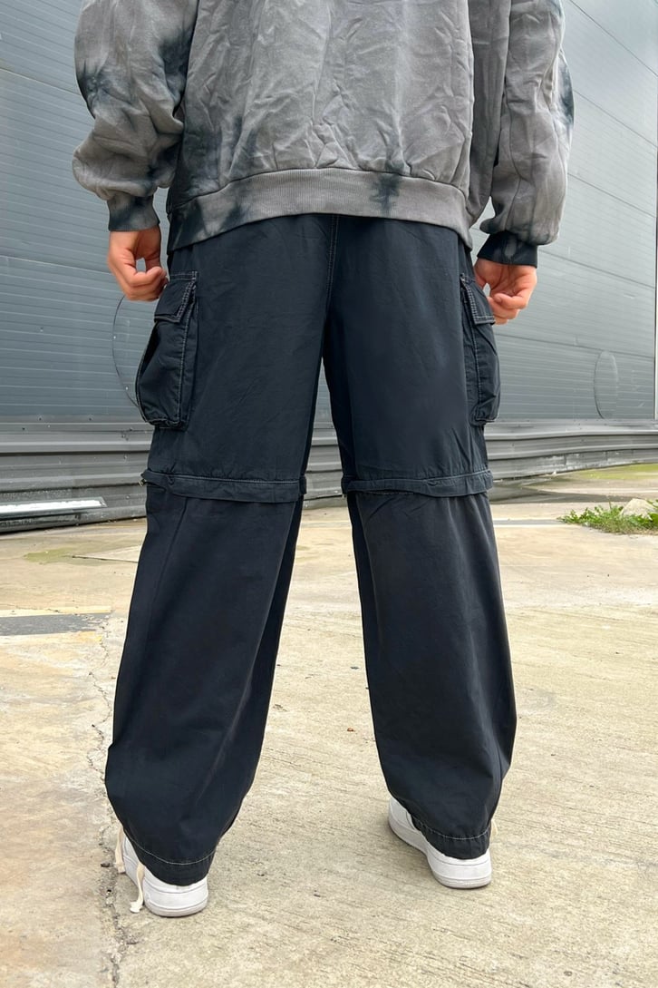 Kargo Cepli Şort + Baggy Pantolon