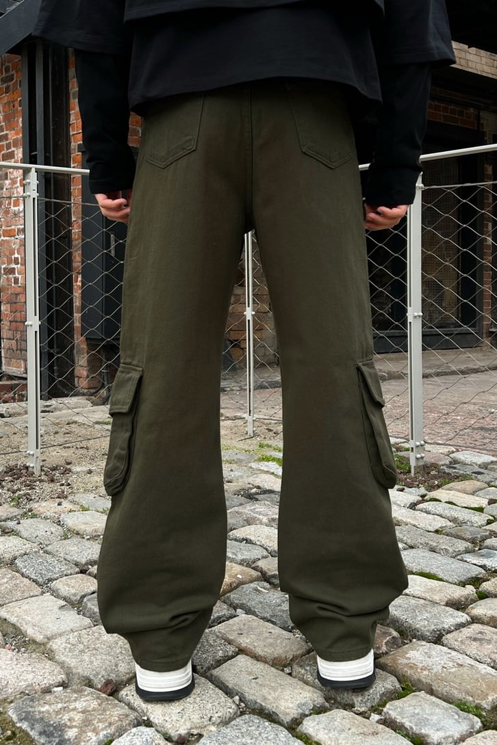 Kargo Cepli Zipper Baggy Jean