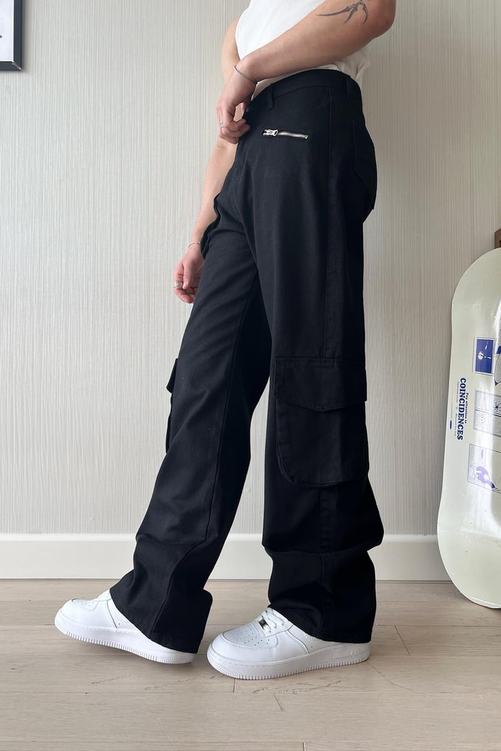 Kargo Cepli Zipper Baggy Jean