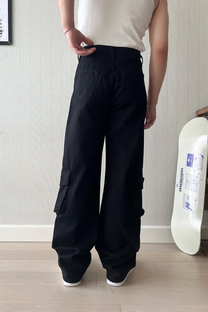 Kargo Cepli Zipper Baggy Jean