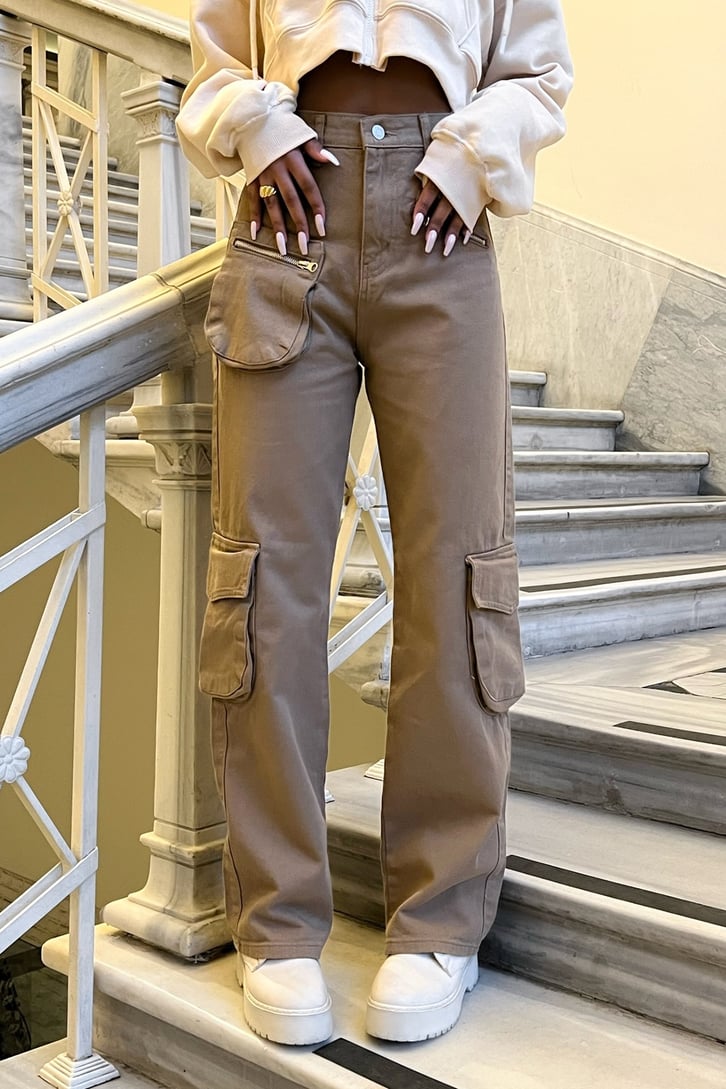 Kargo Cepli Zipper Baggy Jean