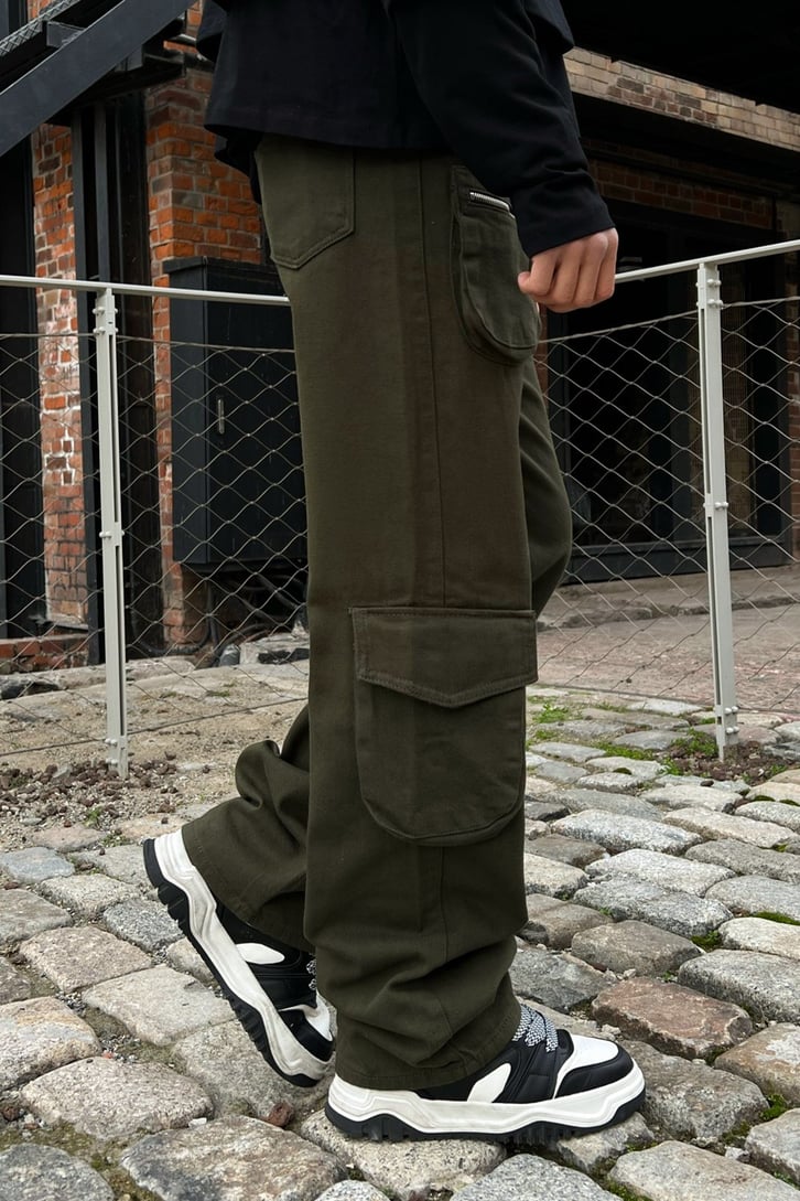 Kargo Cepli Zipper Baggy Jean