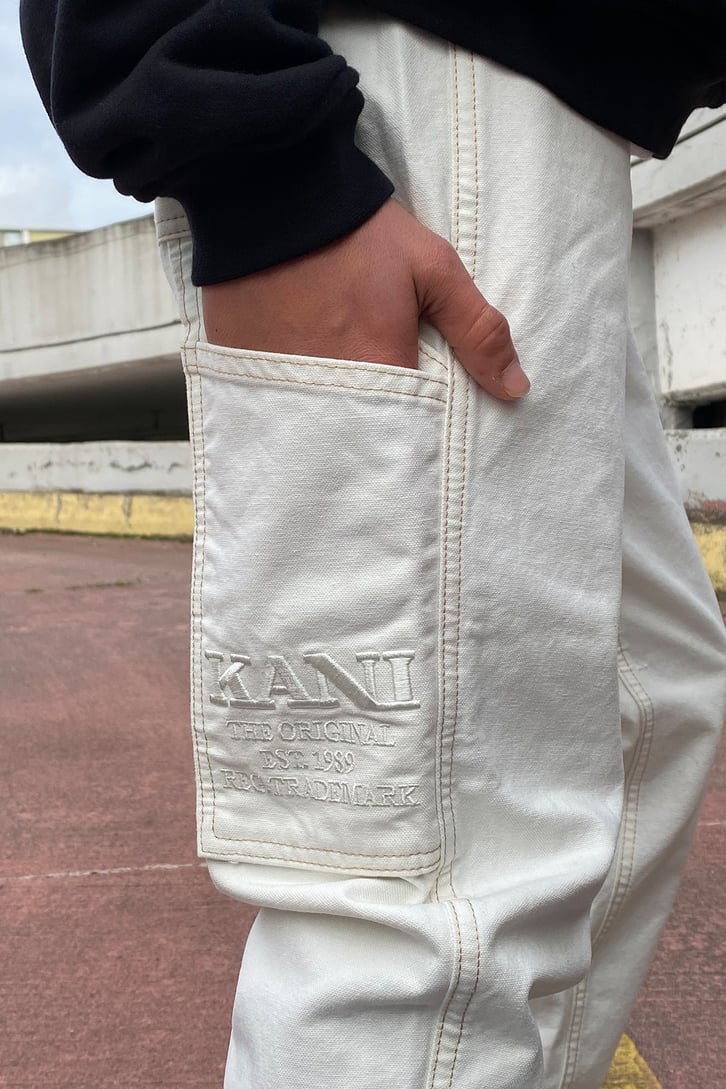 Karl Kani Carrof Fit Oversize Ecru Panth