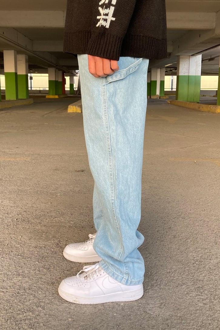 Karl Kani Carrof Fit Oversize İce Blue Panth