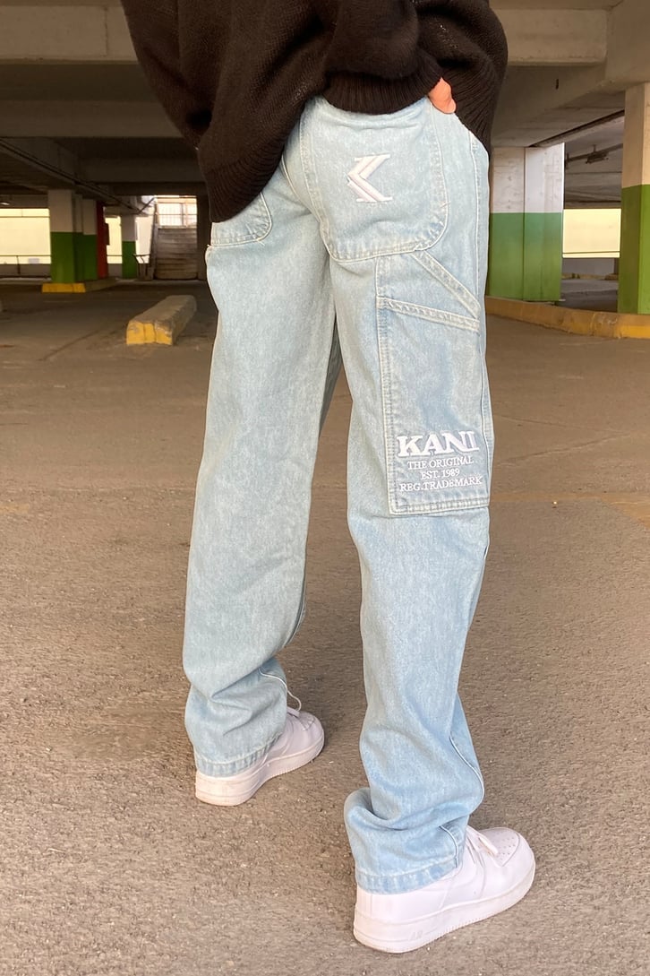 Karl Kani Carrof Fit Oversize İce Blue Panth