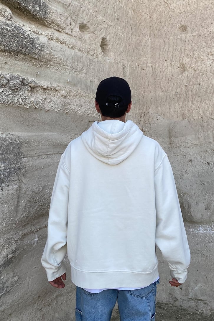 KARTAL BASKILI OVERSIZE HOODIE