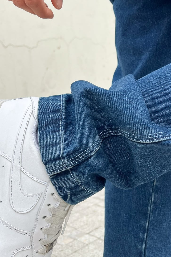 Kickers Nakışlı  Baggy Jean