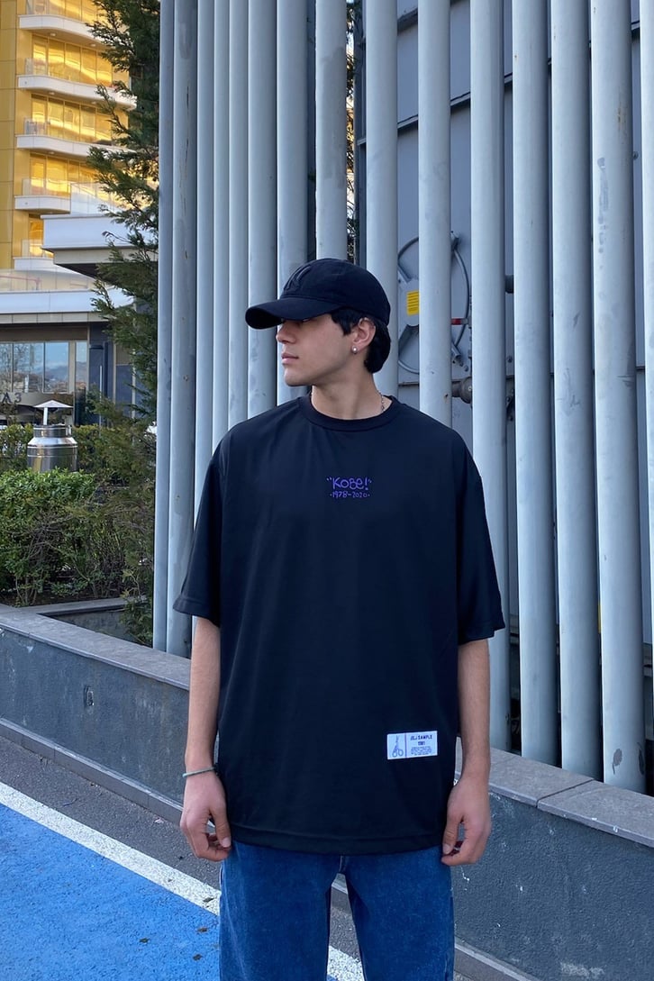 Kobe Oversize Siyah Forma