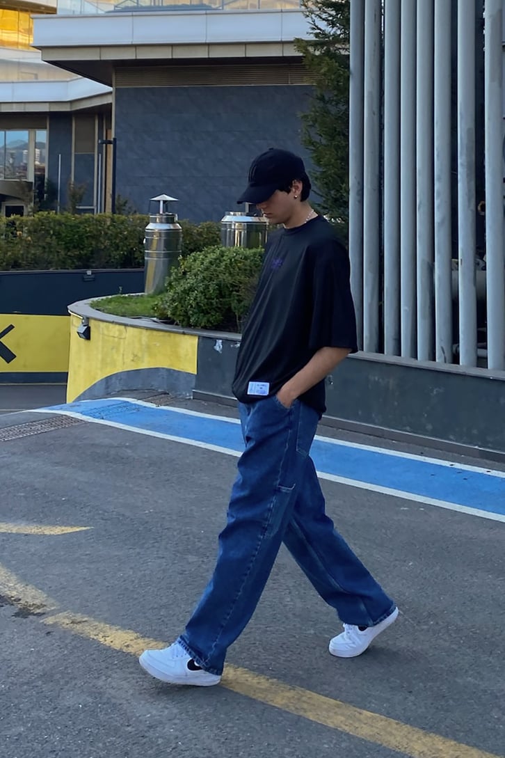 Kobe Oversize Siyah Forma