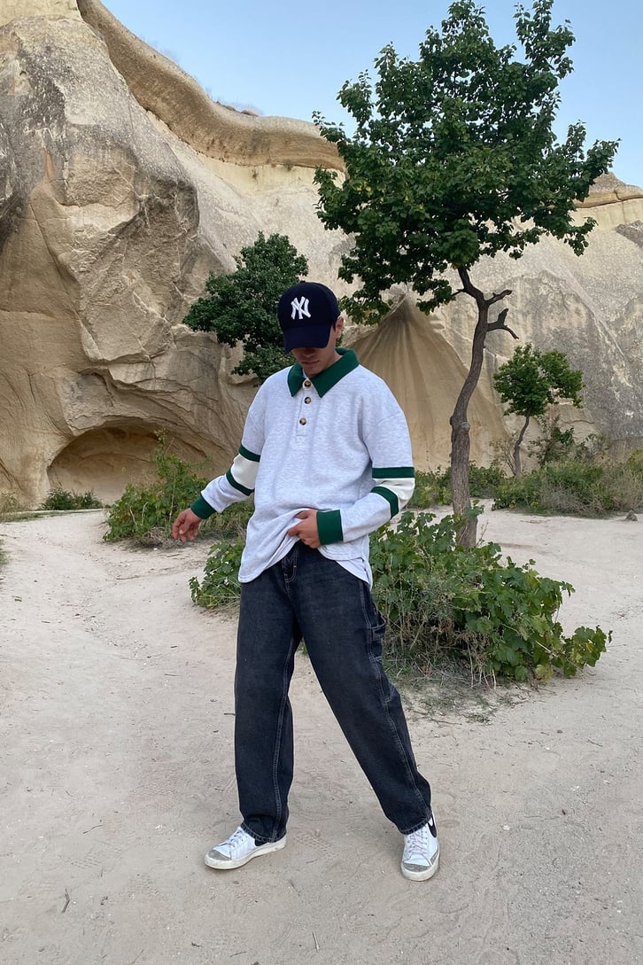 KOLEJ SERİSİ OVERSIZE SWEATSHIRT