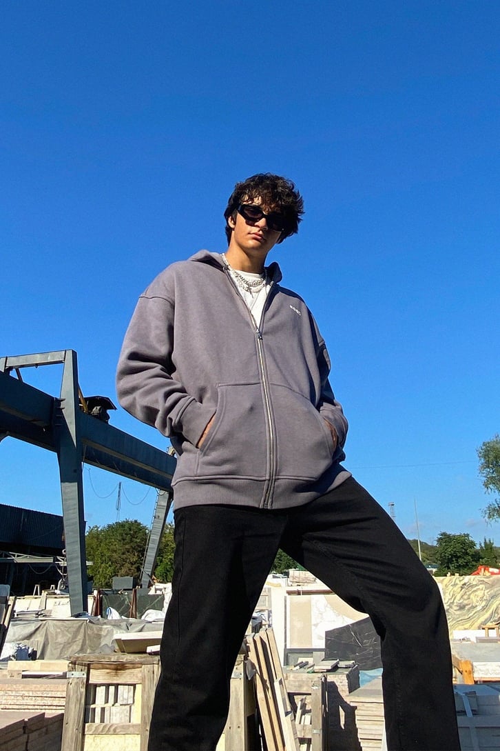 Koqs Fermuarlı Sweatshirt
