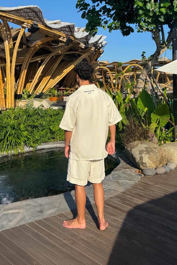 Kovboy Oversize Kısa Kol Gömlek