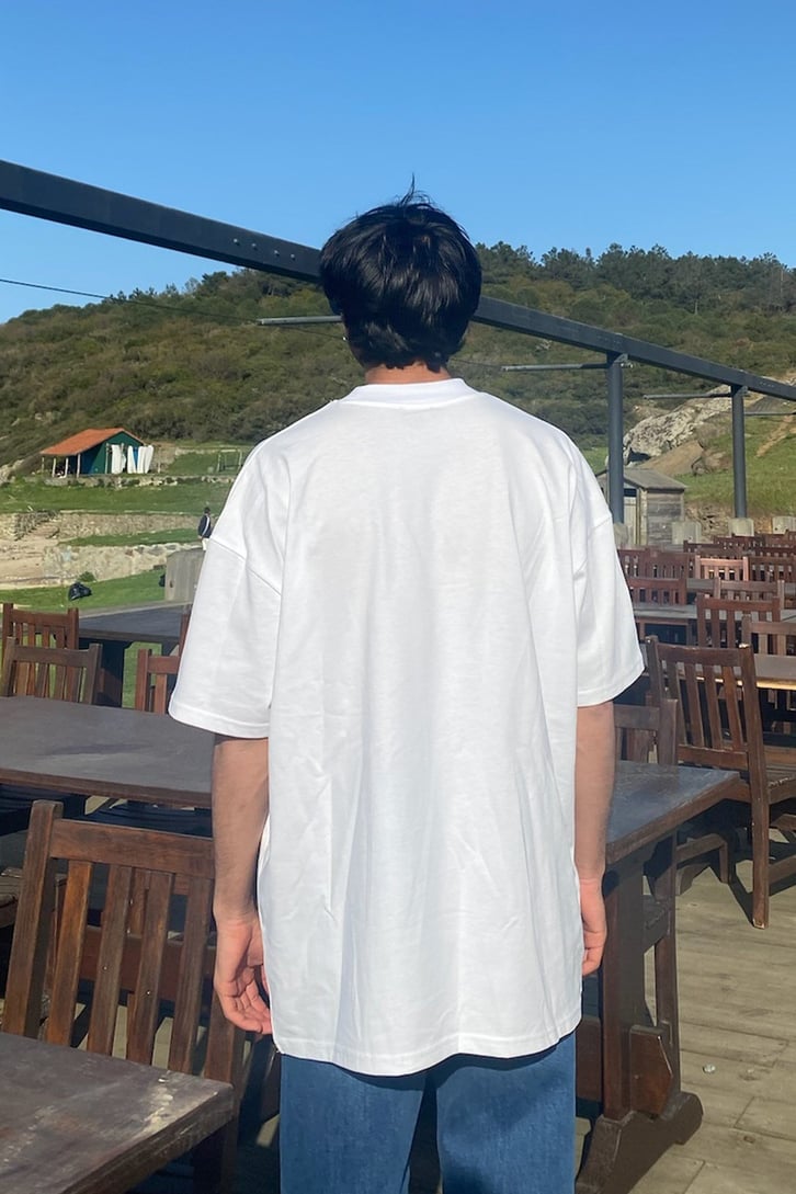 Koyu Official Nakışlı Oversize Tshirt