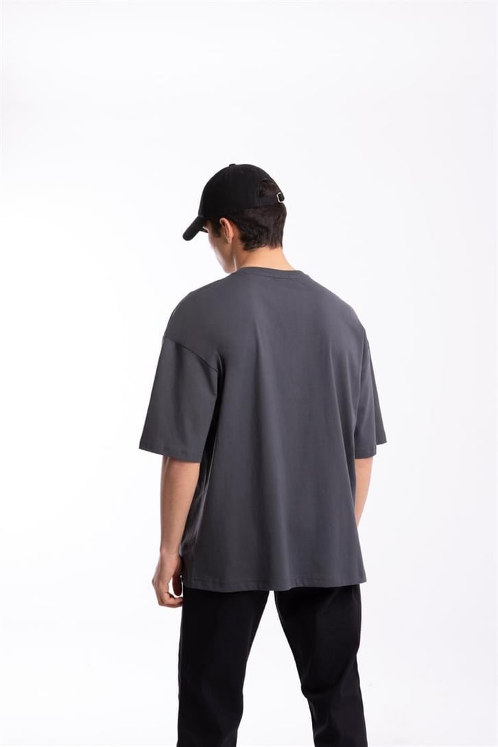 Kreuzberg Nakışlı Oversize Tshirt