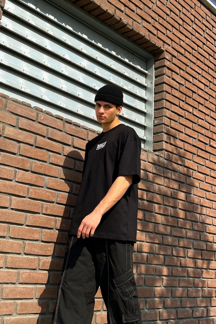 Kreuzberg Nakışlı Oversize Tshirt