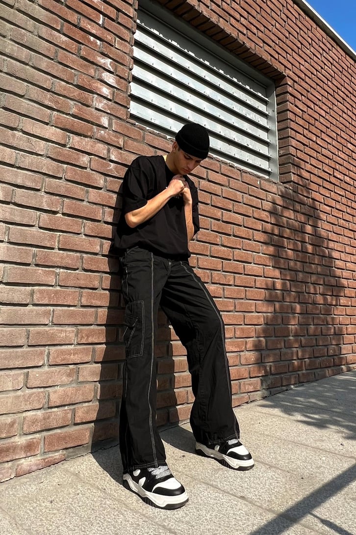 Kreuzberg Nakışlı Oversize Tshirt