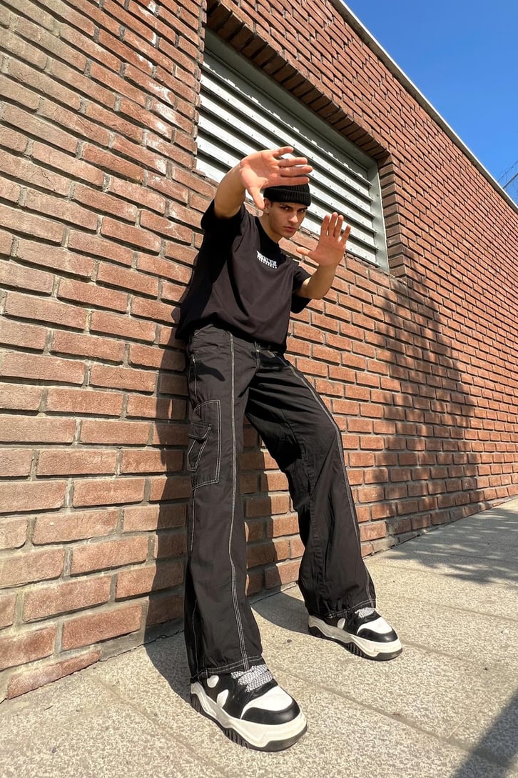 Kreuzberg Nakışlı Oversize Tshirt