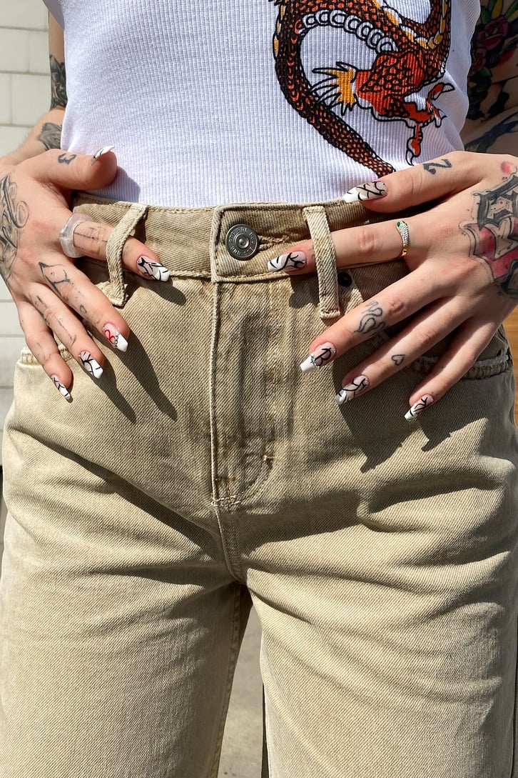 Kum Rengi Wide Leg Jean