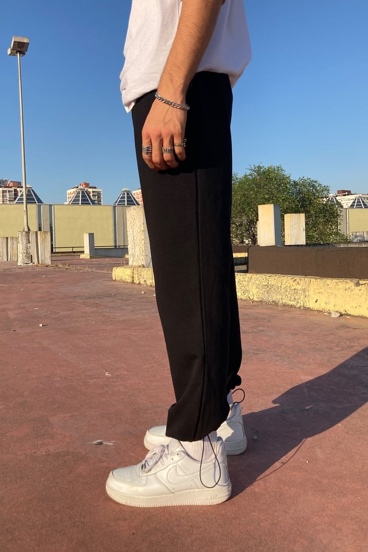 LASTİKLİ PAÇALI EŞOFMAN ALTI