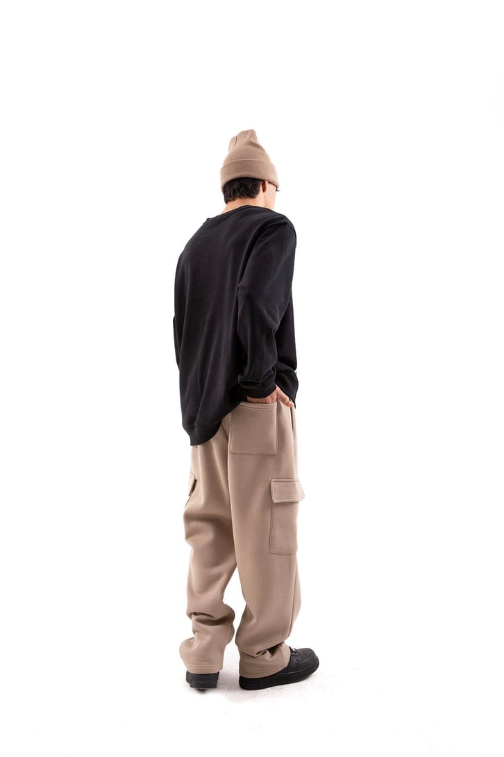 Leon Football Baskılı Siyah Oversize Sweatshirt