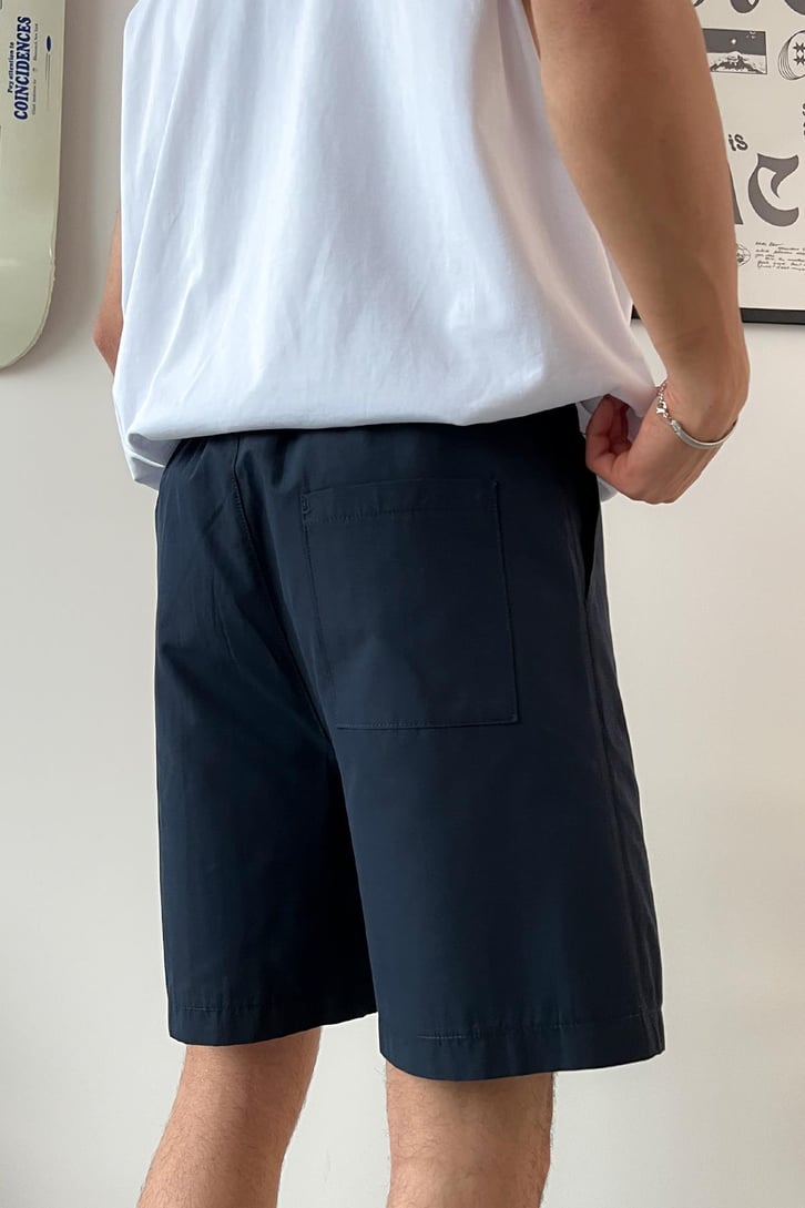 Likralı Extra Rahat Kumaş Şort