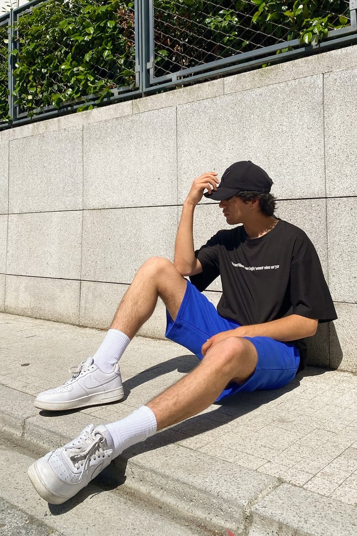 Limited Basic Saks Mavisi Şort
