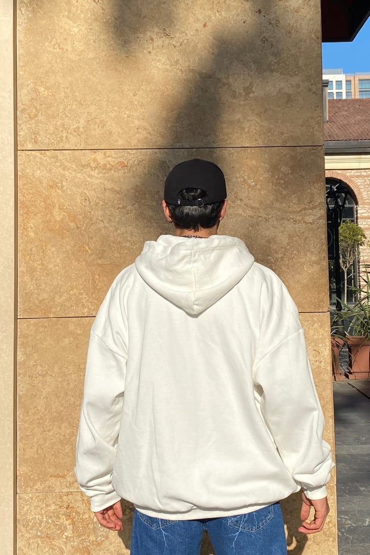 LIMITED EDITION FERMUARLI OVERSIZE BASKILI HOODIE