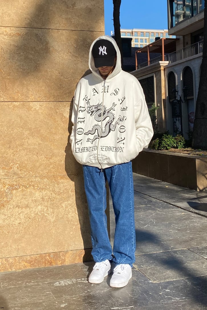LIMITED EDITION FERMUARLI OVERSIZE BASKILI HOODIE