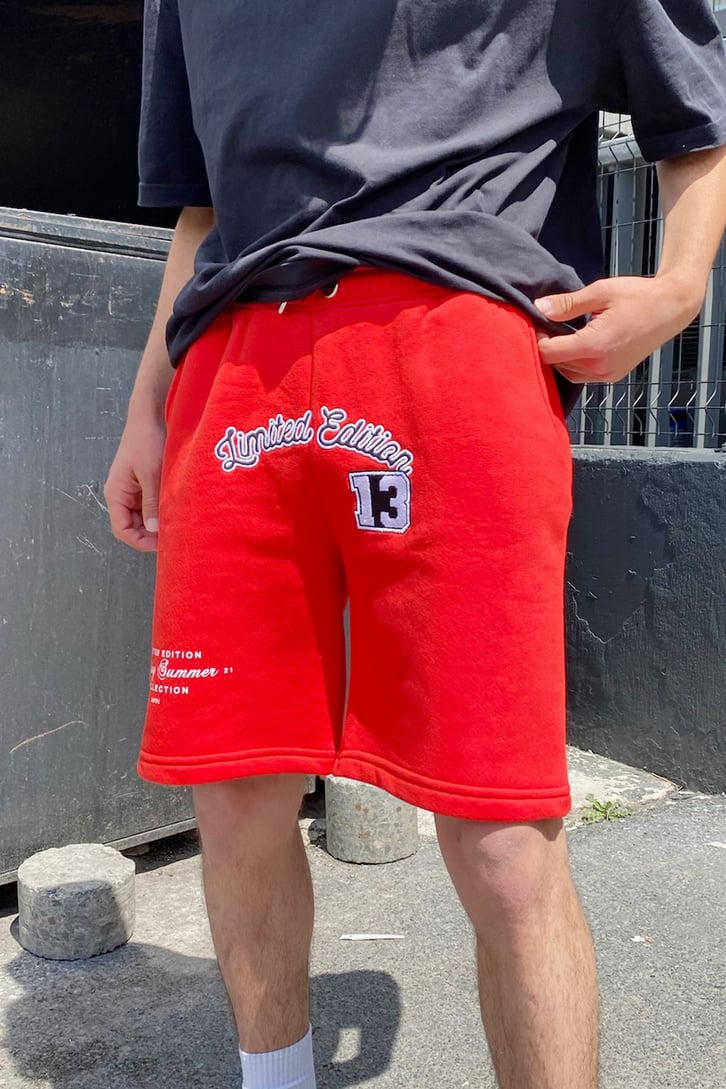 Limited Edition Patch Detay Şort