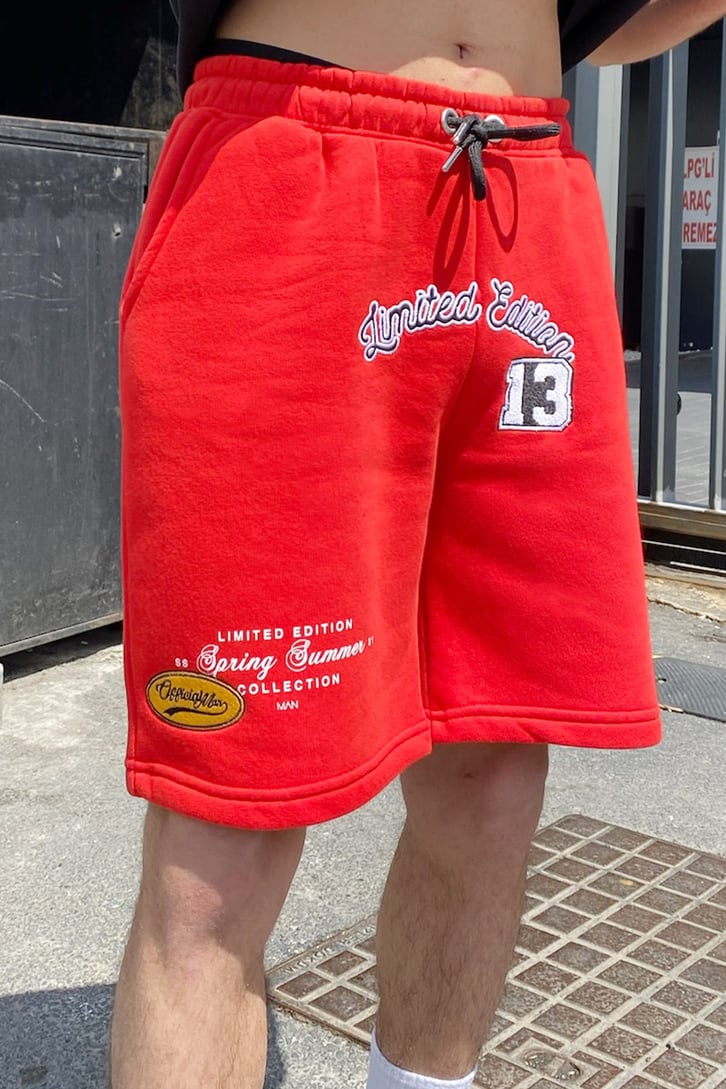 Limited Edition Patch Detay Şort