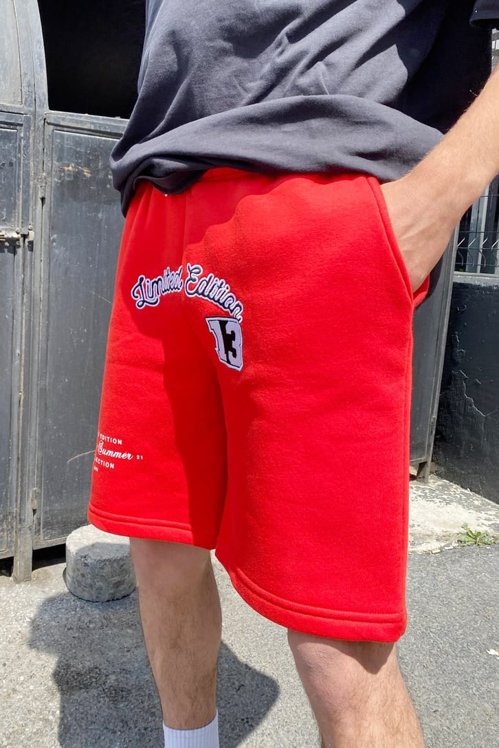 Limited Edition Patch Detay Şort