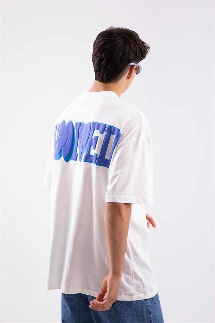 Limited Kabartma Baskılı Oversize Tshirt