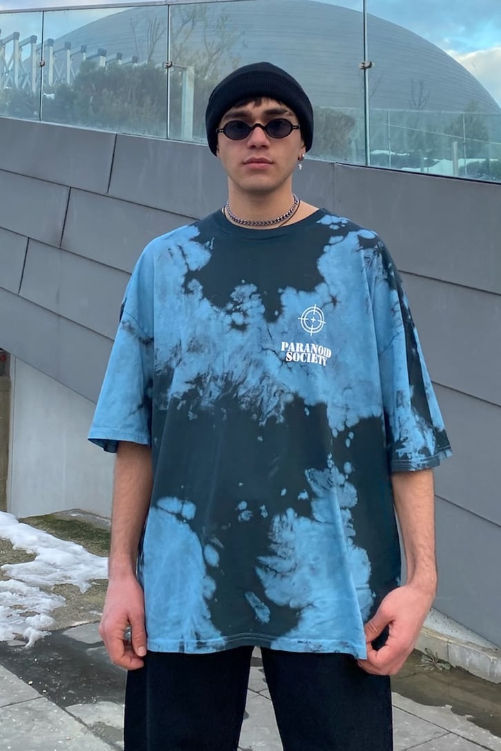 Live or Die Oversize Printed Tee