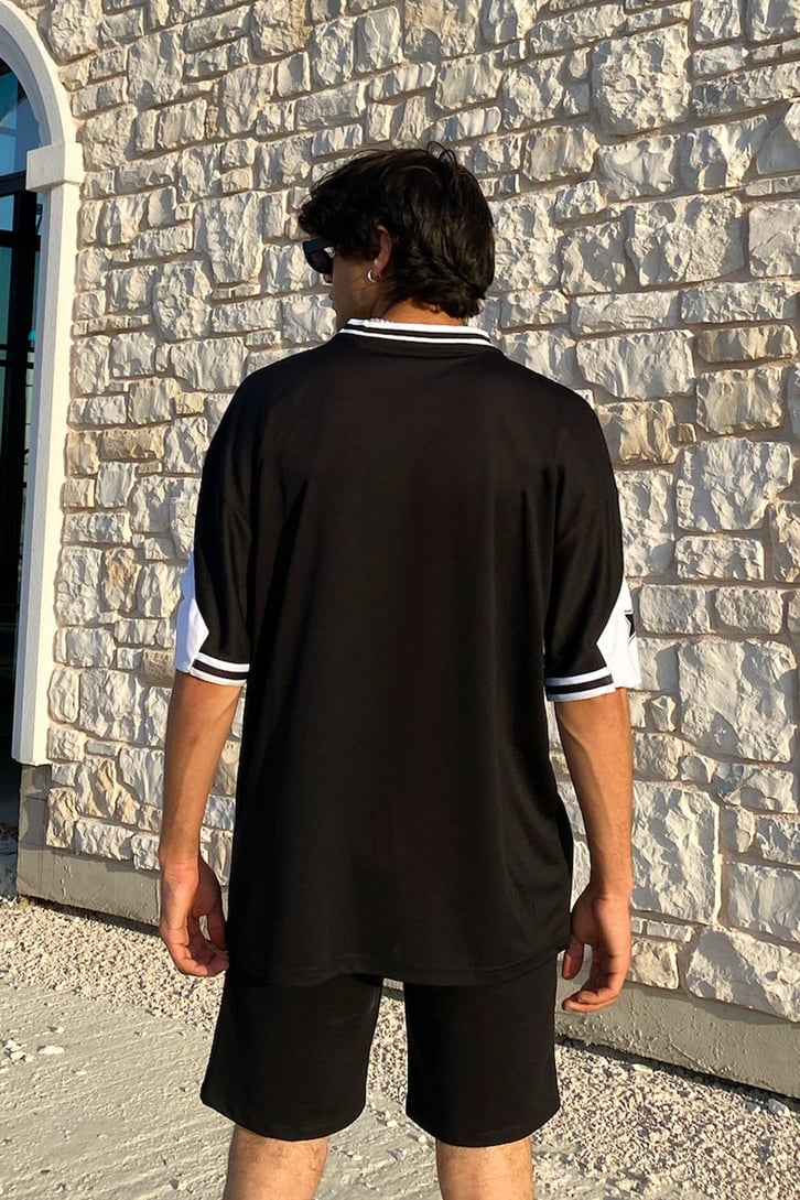 Los Angeles Baskılı Oversize Forma