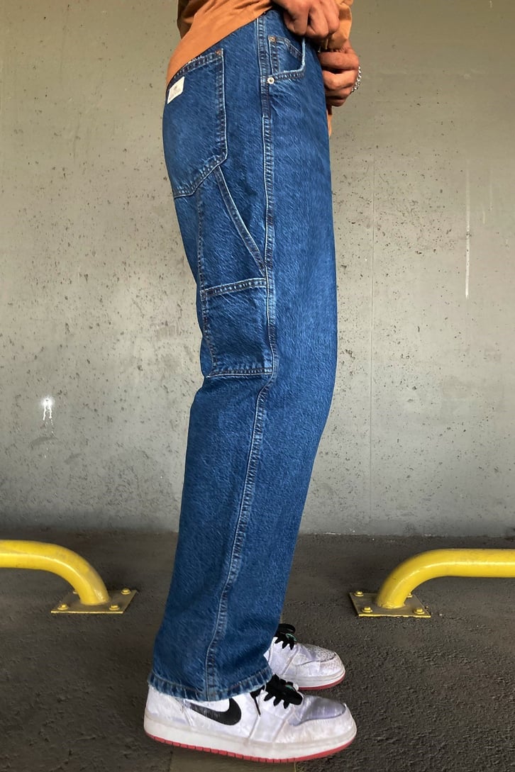 LOSSE FIT PATCHWORK JEAN