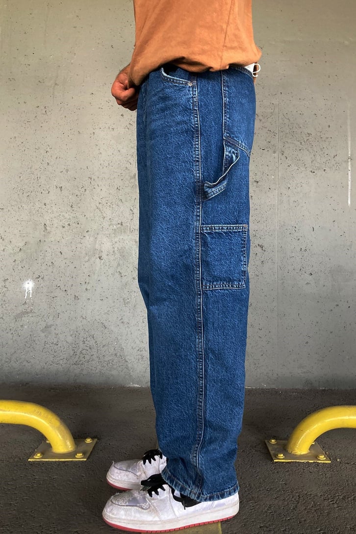 LOSSE FIT PATCHWORK JEAN