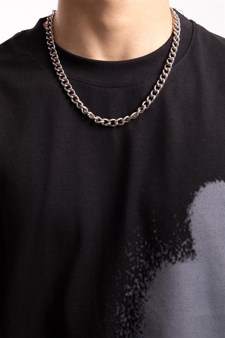 Lost Souls Baskılı Oversize Tshirt