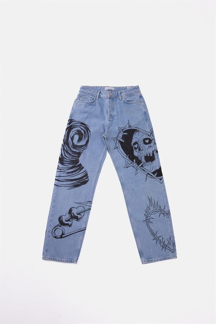 Love Head Custom Pants