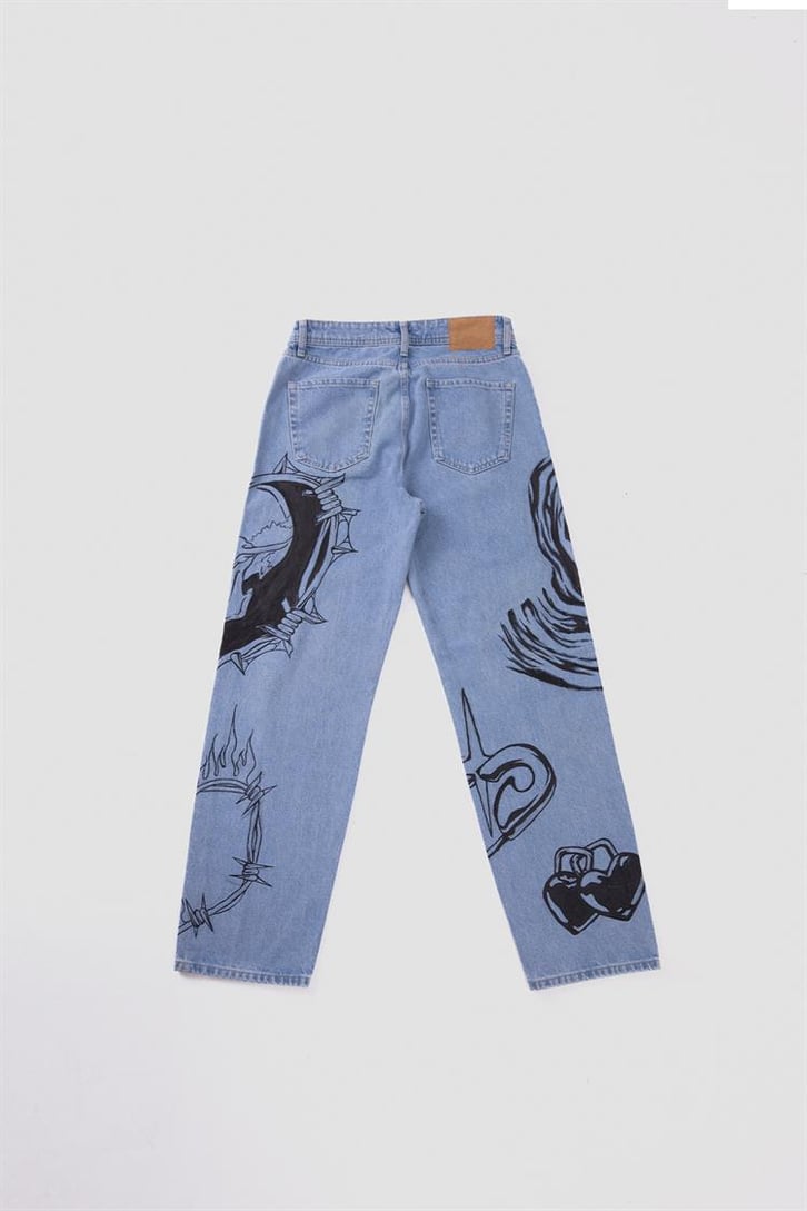Love Head Custom Pants