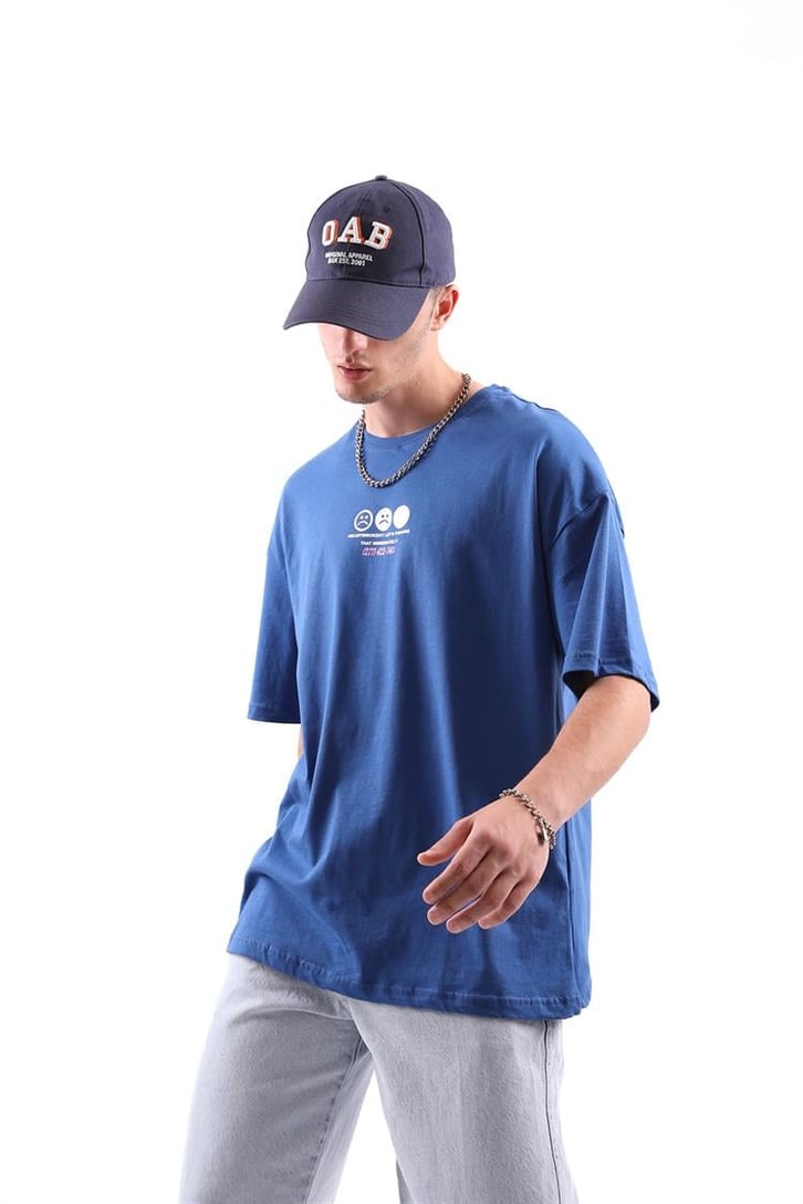 Love Hurts Sırt Baskılı Oversize Tshirt
