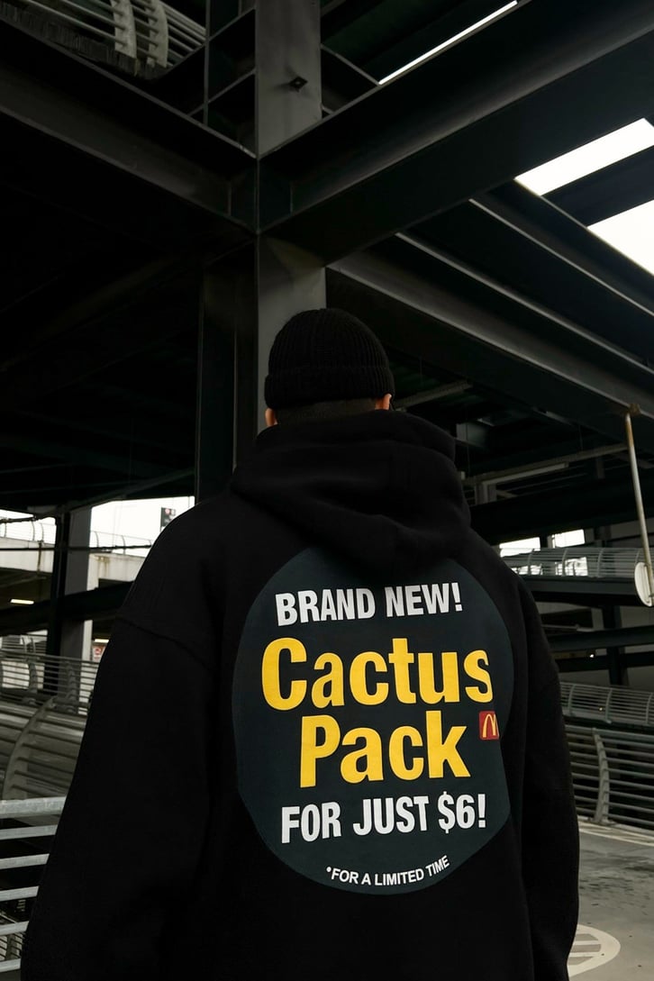 M Cactus Pack Oversize Hoodie