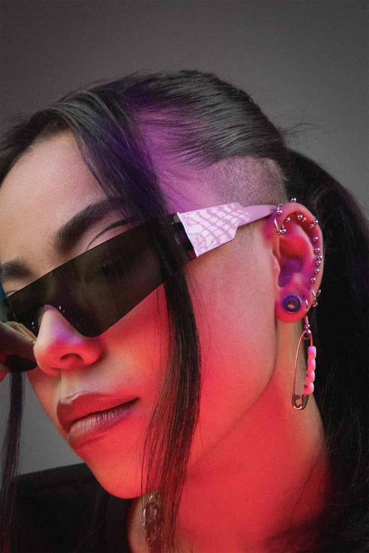 Magenta Dream Pembe Detaylı Unisex Gözlük 
