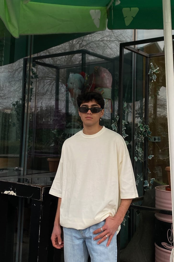 Magic Club Back Printed Oversize Tshirt